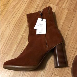 Brand new Mango booties LEATHER SZ 39